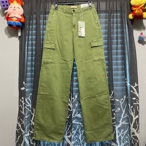 Green Cargo Pants NWT